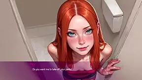 Rohatá manželka se nechá jebat cizincem na veřejné záchodce