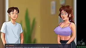 School babes help out in summer