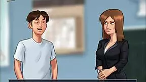 Summertime Saga 4 Watching Sexy Jamie In The Shower