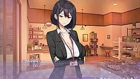 Masturbating to Summer Clover harem game