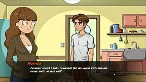 Beth's transformation into a sexbot in portal demoniums hentai parody game ep 2