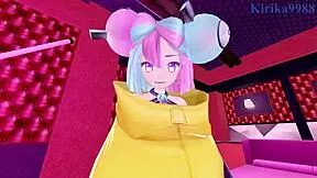 Iono Nanjamo Rosa Mei in Intense Pokémon POV Hentai Sex