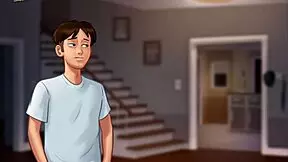 Summertime Saga 4 Watching Sexy Jamie In The Shower