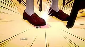 This waifu academy game features Isabela Bianchi in nude scenes, flaunting her huge tits and cute outfit.