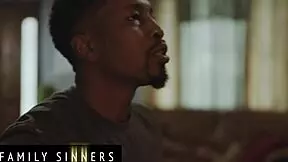 petite babe dominated by father in law facial