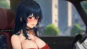 Bluring The Walls Romance Hentai Game Ep 2 Horny Girlfriend Ripped His Shirt Off.