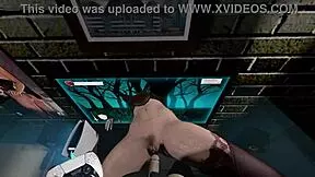 fucked a hot character from the game in wild 3d animation hentai!