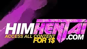 I bang hard for the first time with my boss in anime hentai!