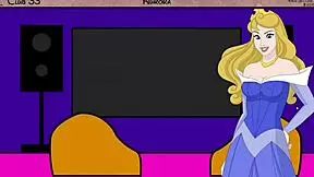 Ariel and Cinderella's Secret Lesbian Sex in Park After Dark