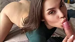 European teen enjoys outdoor sex