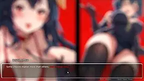 in blurring the walls romance hentai game ep 1, my girlfriend exposes her perfect ass on the street