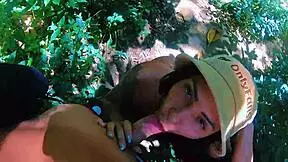 Outdoor adventure turns into sex