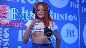 megan russo, petite redhead, rides cock and sybian in steamy colombian porn casting with juan bustos