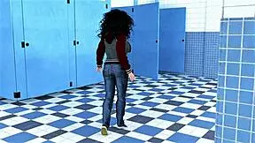 Angelica Origins Remake Part 3: Outdoor Girlfriend in Stockings