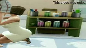 Tell me, is that brunette teen sucking her teacher's cock at lunch?