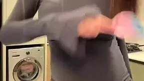 i watched my stepmom with big milky tits tease her pussy