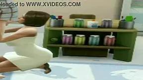 Tell me, is that brunette teen sucking her teacher's cock at lunch?