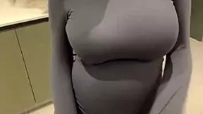 i watched my stepmom with big milky tits tease her pussy