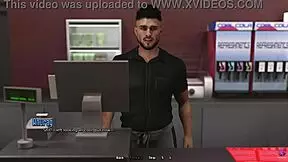 Stepsister chats while watching movie.