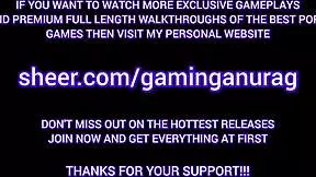 Stepsister chats while watching movie.