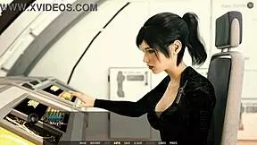 tales from the unending void 55 features an asian girl without a bra 😏