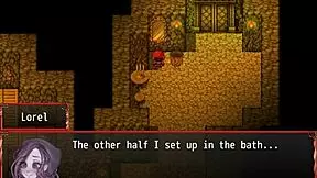 magic bath peephole reveals squirting tits