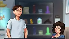 i'm playing summertime saga and it's so hawt