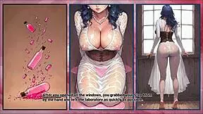Oh wow, maid step mom flashes her huge tits in taboo game!