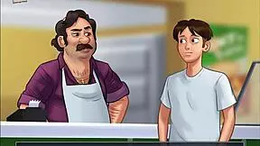 i'm playing summertime saga and it's so hawt