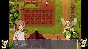 Hentai Game Daily Life: Spying Bathroom Scene with Herrera’s Big Assets!