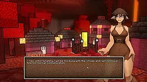 i crave the piglin's monster cock in hornycraft parody ep 47