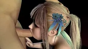 Hey, watch this 3D cute blonde babe take on a big dick stranger in hot sex