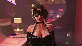 3D animated porn game with horny stepmom and stepson