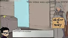 hey guys check out this anime parody where starfire blackfire and jinx get creampied in 18titans part 28