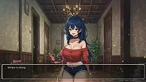 Blurring Walls Romance Hentai Game Ep 3: Teasing Boyfriend with Voyeurism Ideas!