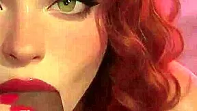Redhead stepsister dances and sucks BBC