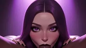 Cute gothic girl loves BBC in mouth for POV fun