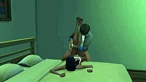 Monalisa in pink bra gets seduced and fucked