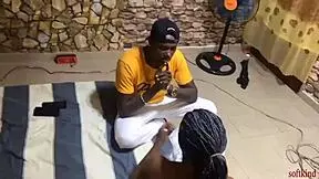Big cock pumps African beauty