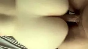 Aurica dominates big black cock with enormous ass