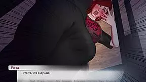 Divine Heel Part 3: Teen Rides Outdoors in Public Slutty Gameplay