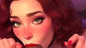 Redhead stepsister craves bbc at the club in pov style.