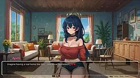 Blurring Walls Romance Hentai Game Ep 3: Teasing Boyfriend with Voyeurism Ideas!