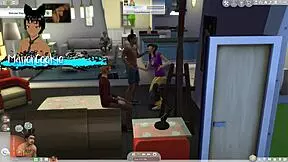 feeling so excited playing sims 4 with neighbors
