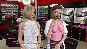 Asian teen in 3D porn video