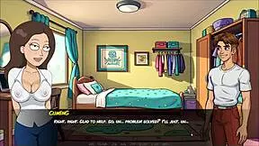 Portal Porn Demoniums Hentai Ep 3 - Morty's Sister Blowjob