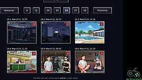 odette seduces grace with monster cock in summertime saga