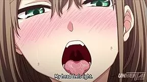 Busty Classmate Begs for Sex After Breakup in Hentai, I Can't Resist Her