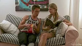 blonde teen anjelica gets her tight ass worked hard