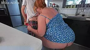 Big ass MILF gets rough fucked